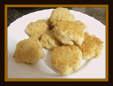 polpette con mandorla